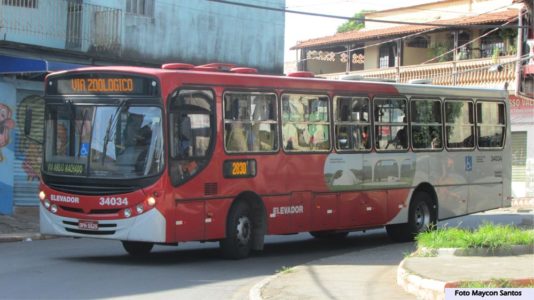 Foto ônibus São Mateus via Estrela Dalva